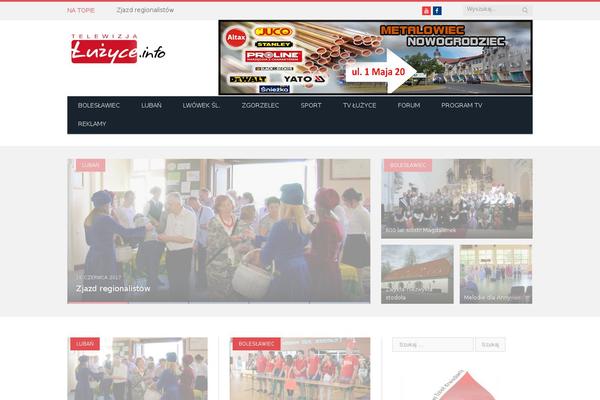 SmartMag theme site design template sample