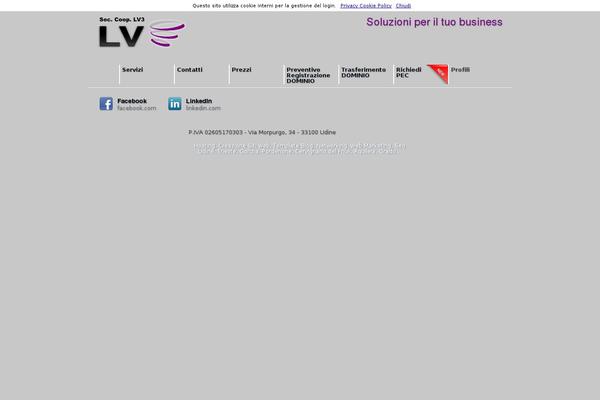 lv3.it site used Digital Business Card