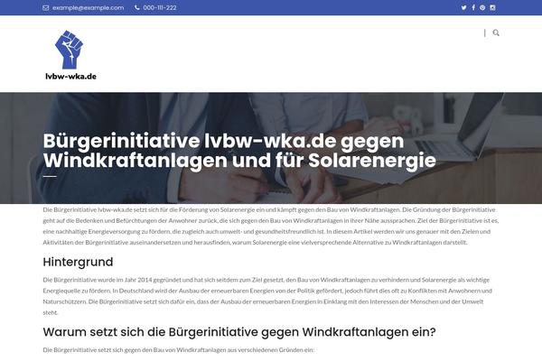 Ranbron theme site design template sample