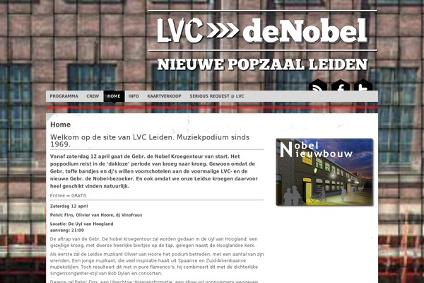 Site using GigPress plugin