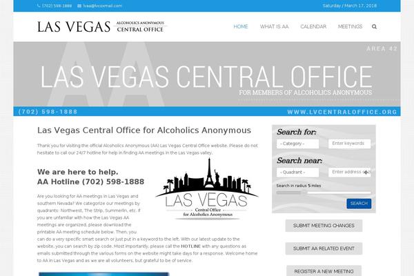 Site using Salient-core plugin