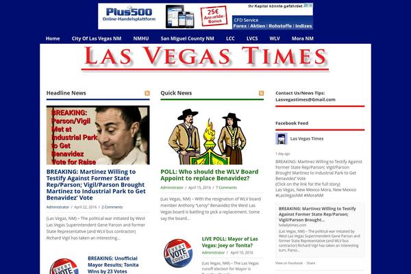 MesoColumn theme site design template sample