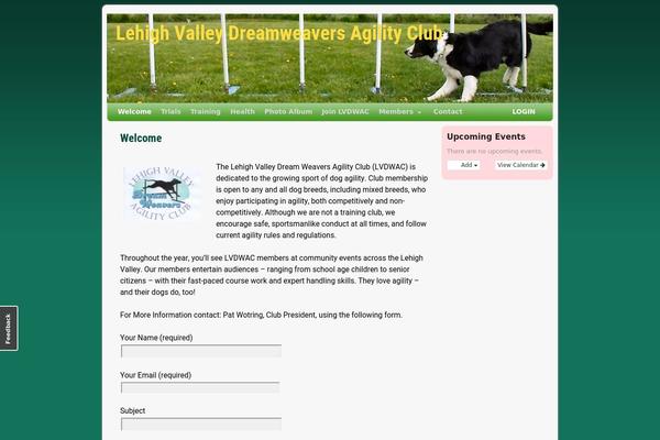 Weaver II pro theme site design template sample