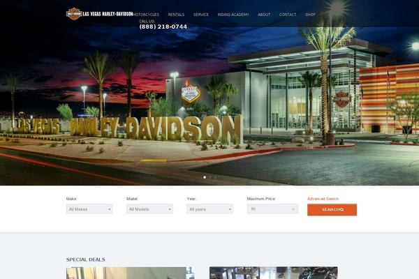 Autotrader theme site design template sample