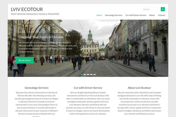 Spacious theme site design template sample