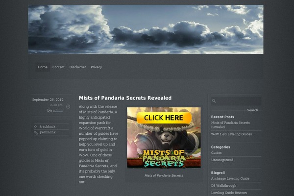 Grey Opaque theme site design template sample