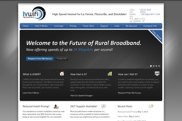 Site using IQ Testimonials plugin