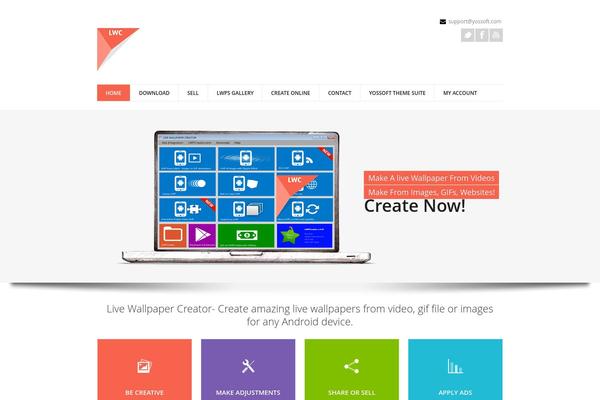 Goodnex theme site design template sample