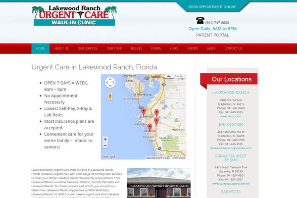 Oceanic theme site design template sample
