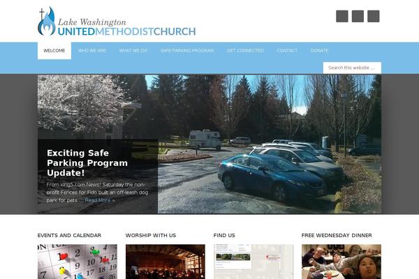 Outreach Pro theme site design template sample