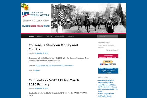 lwvclermont.com site used Twentyelevenchild
