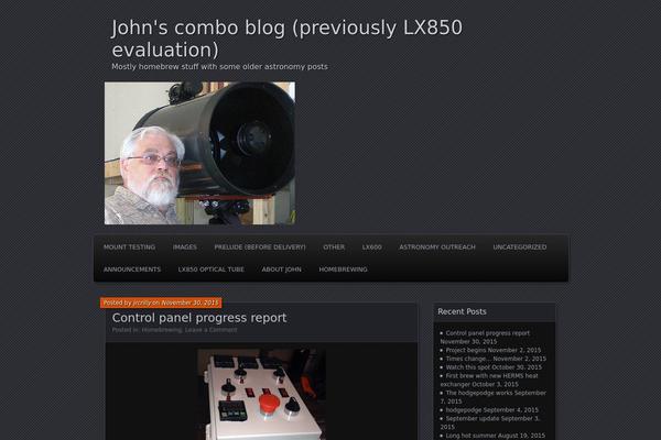 Parament theme site design template sample