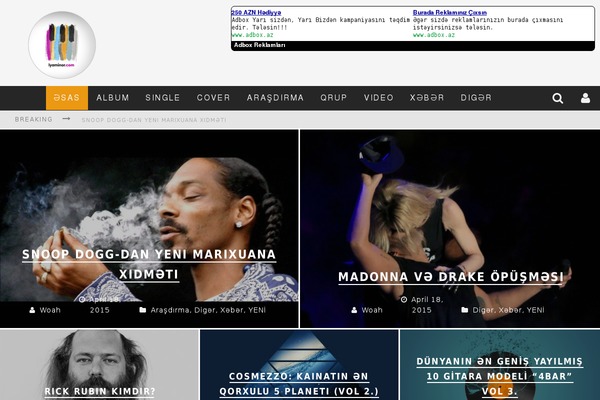 Valenti theme site design template sample