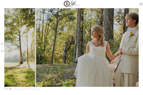 BORDER theme site design template sample
