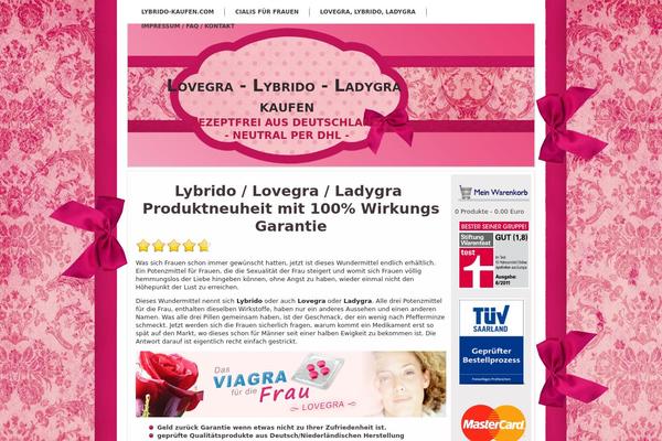 frauen theme websites examples