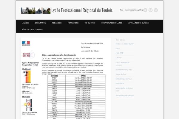 Pinboard theme site design template sample