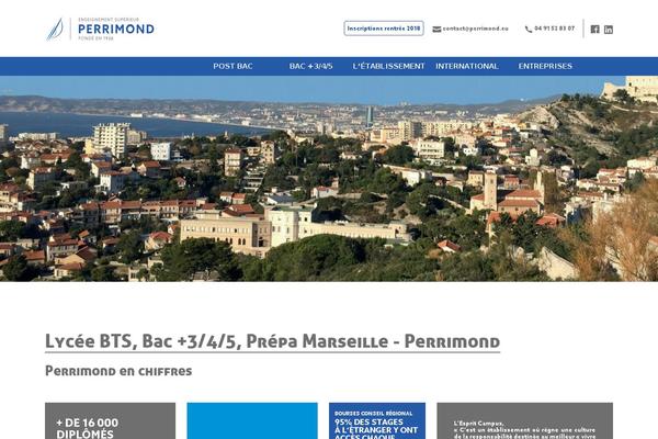lyceeperrimond.com site used Perrimond