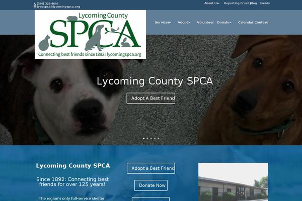 lycomingspca.org site used Lycospca