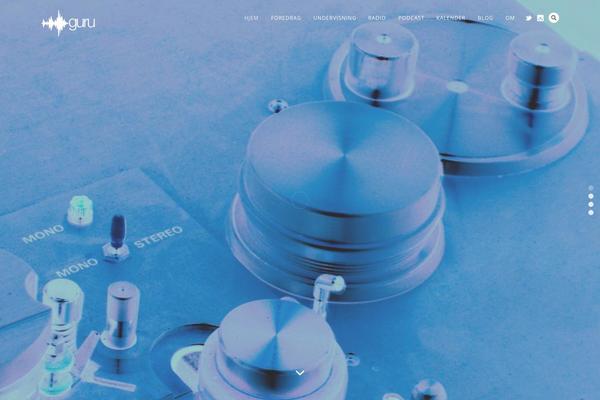 Site using Compact WP Audio Player plugin