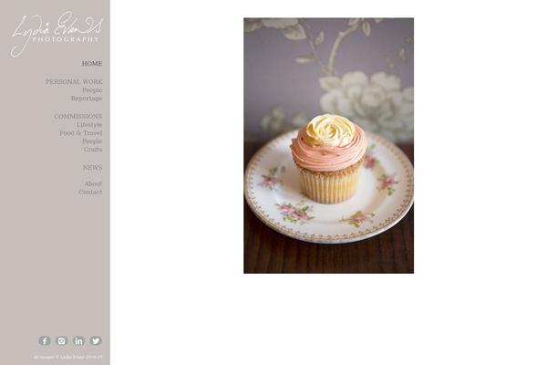 lydiaevans.com site used Photographer_themev2