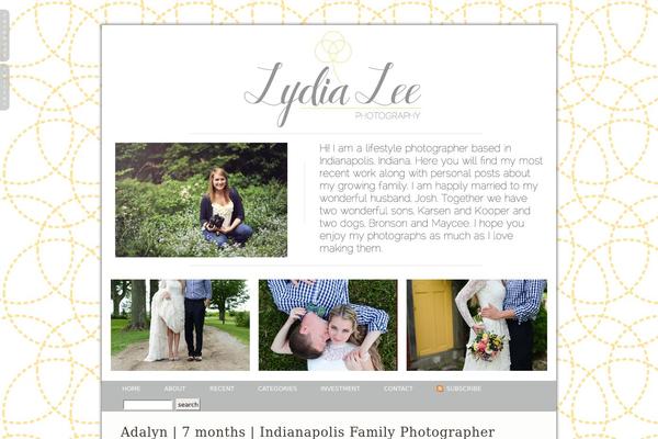 ProPhoto 3 theme site design template sample