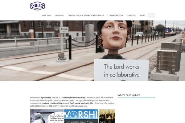 Fruitful theme site design template sample