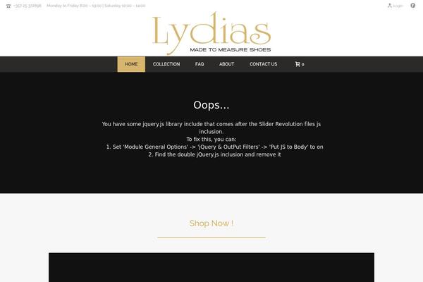 Jupiter theme site design template sample