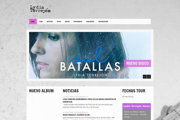 Site using Really Simple Twitter Feed Widget plugin