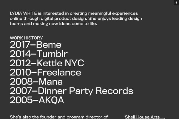 Semplice theme site design template sample