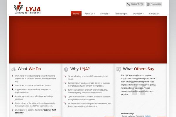lyja.com site used Foxy