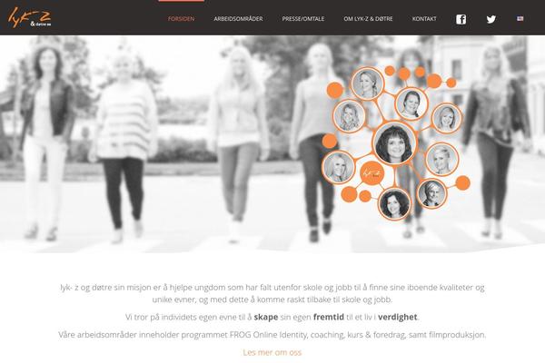 Jupiter Child theme site design template sample
