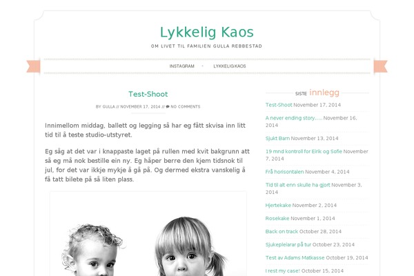 Sugar and Spice theme site design template sample