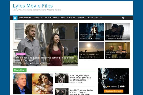 Site using Heateor Social Comments plugin