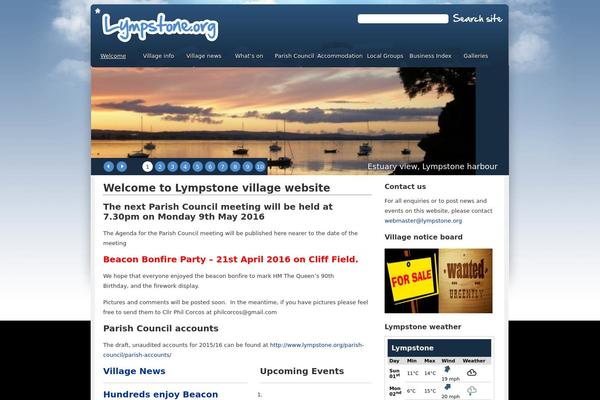 lympstone.org site used Lympstone