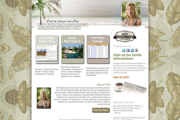 Glossyblue theme site design template sample