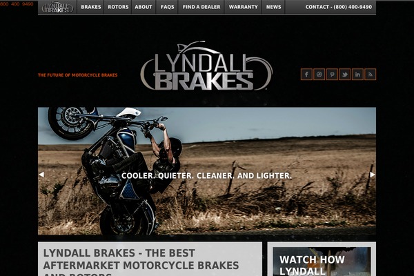 lyndallbrakes.com site used Lyndall