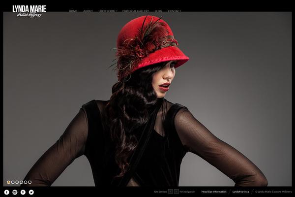 Fluxus theme site design template sample