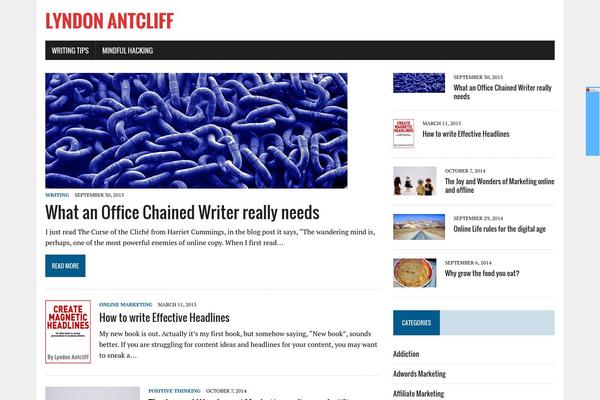 MH Newsdesk lite theme site design template sample