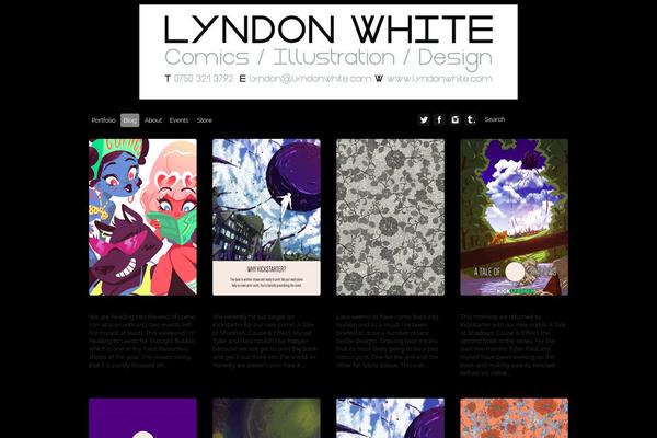 Grid Theme Responsive theme site design template sample