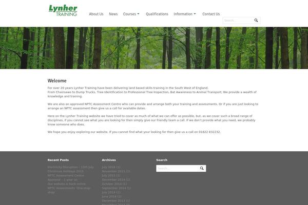 Whitelight theme site design template sample