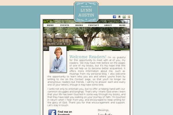 lynnaustin.org site used Lynnaustin
