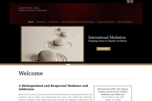 Amadeus theme site design template sample