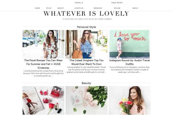 lynnegabriel.com site used Vivienne.2.2.0