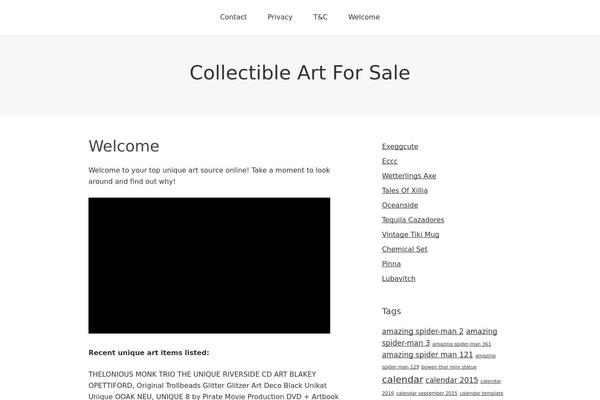 Omega theme site design template sample