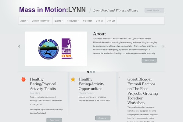 Minimal theme site design template sample