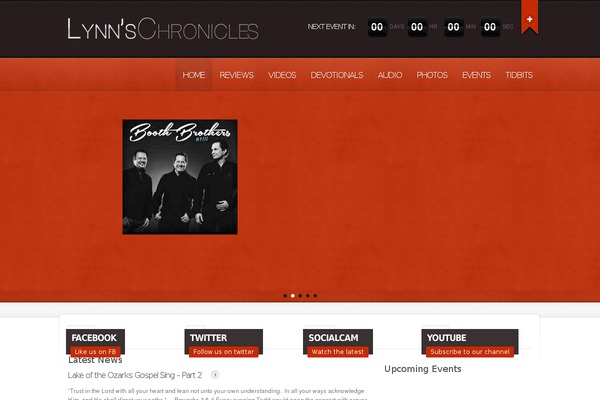 Churchope theme site design template sample