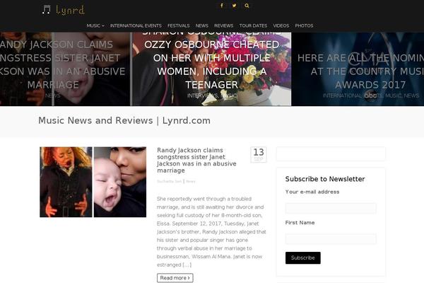 Truemag theme site design template sample