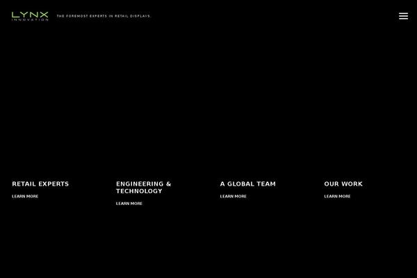 Lynx theme site design template sample