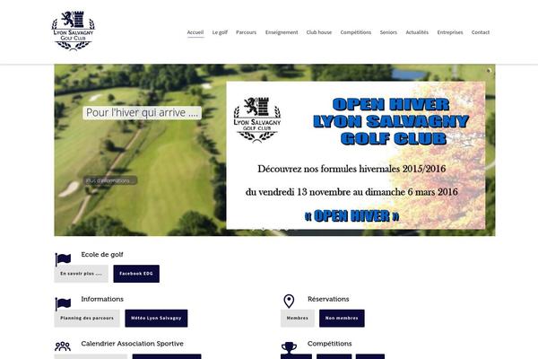 Dante theme site design template sample