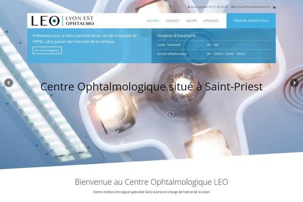 lyonestophtalmo.fr site used Healthmedical